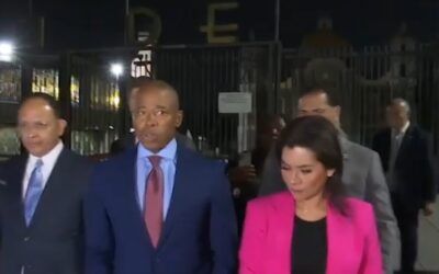 Eric Adams tells Mexican residents ‘mi casa es su casa’ before saying there’s ‘no more room’