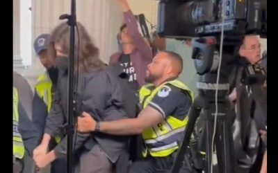 Pro-Palestinian protesters storm Capitol Hill, at least three arrested