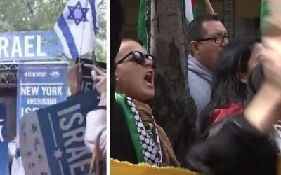 Daily Signal reporters capture stark differences between pro-Israel and pro-Palestine protests