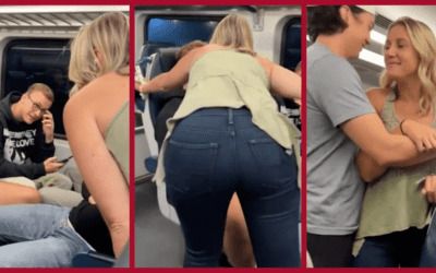 ‘Drunk’ woman seen yelling at German tourists ‘to get the f**k out of our country’ is now out of job
