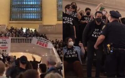 Police reportedly arrest ‘hundreds’ when massive mob invades Grand Central Station, demands ceasefire