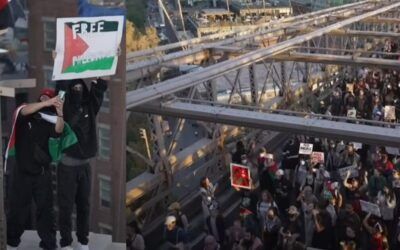 Brooklyn Bridge shut down by pro-Hamas mob as anti-Semitism rages in NYC