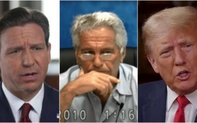 Ron DeSantis suggests Trump appointments helped Jeffrey Epstein