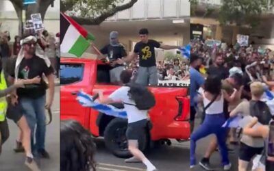 ‘I’m scared to go to class’: Violence erupts at Tulane University during dueling Israel/Palestine rallies