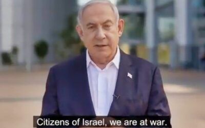 Netanyahu declares ‘we are at war’ after Hamas launches rockets into Israel, armed militants PARAGLIDE across border