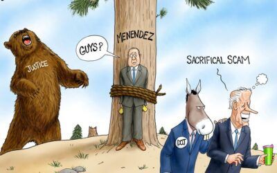 BS daily political cartoons: Sacrificial SCAM