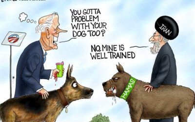 BS daily political cartoons: You got a problem with your dog too?