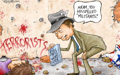 BS daily political cartoons: Ma’am, you misspelled ‘militants’