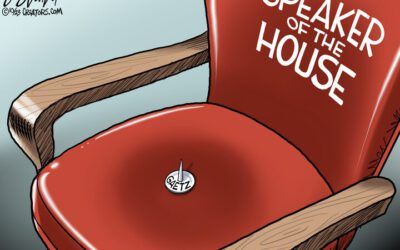 BS daily political cartoons: In case of national disaster, BREAK GLASS!