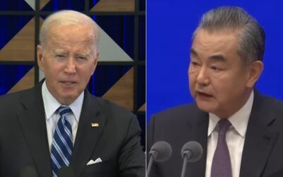 Biden shakes hands with leaders of a genocidal regime