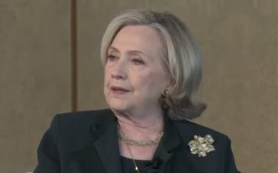 Students walk out of Hillary Clinton’s college class