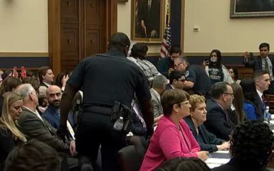 Pro-Gaza protesters arrested after disrupting House Judiciary hearing