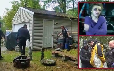 Shocking Akron PD bodycam footage captures rescue of woman held captive by serial kidnapper