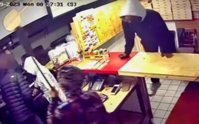 Cops seek 4 young thugs in Philly who rob, terrorize pizza shop before abducting man