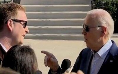 Testy Biden wags finger at Fox’s Peter Doocy when pressed on dismal new poll numbers