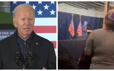 Biden wobbles, wants a ‘pause’ – cease-fire to get the ‘prisoners out’ – gets heckled by rabbi at fundraiser