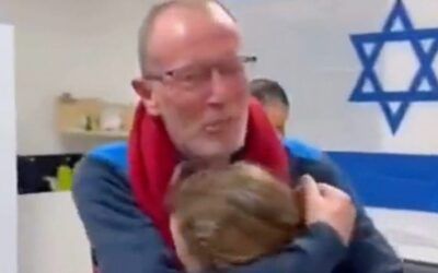Video captures emotional father greeting 9-year-old daughter he believed Hamas had killed