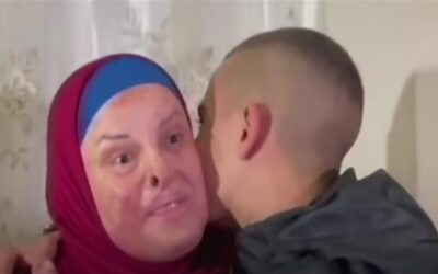 Pro-Hamas activist fact checked over blatantly false claim about disfigured Israeli hostage