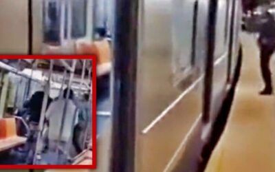 ‘Act of cowardice’: NYPD officer who watched brutal subway beatdown of boss restricted to desk
