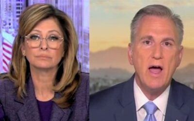Maria Bartiromo asks McCarthy if he elbowed fellow GOP lawmaker ‘in the ribs or in the back?’