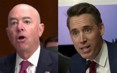 Hawley grills Mayorkas over DHS agents being pulled off cases to make sandwiches for illegals