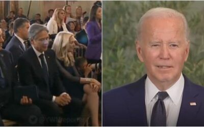 ‘Looks terrified’: All eyes on Blinken’s odd demeanor as he shadows Biden after meeting with Xi
