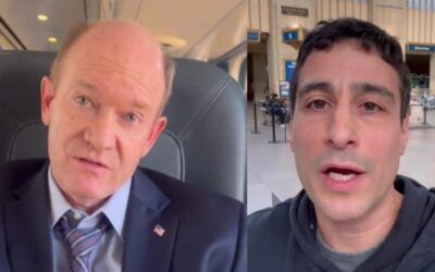 Leftist reporter says he was booted off Amtrak train for badgering Dem senator about Israel ceasefire