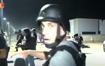 Hamas rocket nearly hits Fox reporter during broadcast