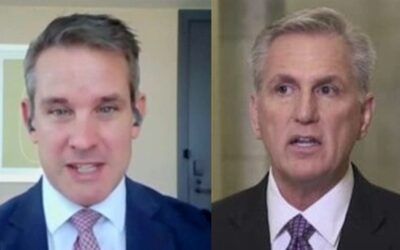 Kinzinger levies shoulder-checking allegations against McCarthy following incident with Burchett