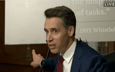 Smug Mayorkas, confirms DHS agents are pulled off of child trafficking to make migrants’ sandwiches; Hawley SMOKES him!