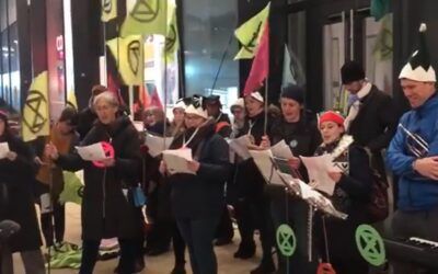 ‘Climate change is coming to town’: Here’s how a disruptive eco-activist group spread Christmas fear in DC