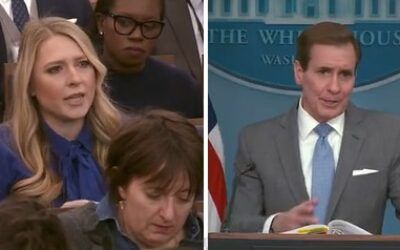 John Kirby dodges reporter’s question about migrants given court dates in 2031
