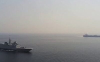 US warship comes to aid of merchant vessel battling fire after Houthi attack