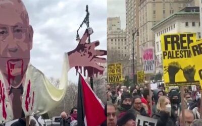 Pro-Hamas miscreants disrupt last minute Christmas shoppers in NYC