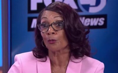 Dem mayoral candidate has items thrown at her head in ‘disturbing’ TV interview