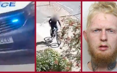Crazy video shows hero cop commandeer civilian’s bike, then tackle suspected drug dealer