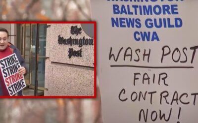 ‘We deserve better’: Strikers walk off Washington Post jobs in historic protest over ‘bad faith’ negotiations