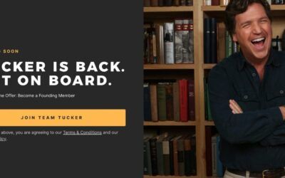 ‘Corporate media is DONE!’ Social media goes NUTS when Tucker announces launch of new website