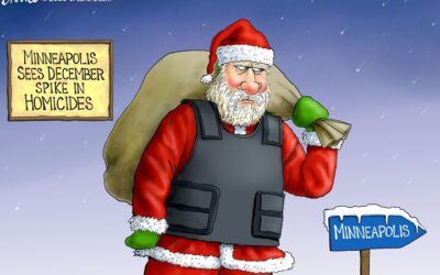 BS political cartoons of the week: Bullet-proof Santa Claus