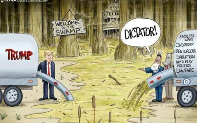 BS daily political cartoons: Welcome to the SWAMP