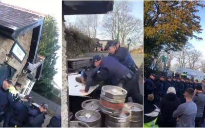 Shocking videos emerge from Ireland as ‘illegal immigrants’ bused to rural areas, authorities clash with locals