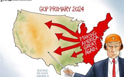 BS daily political cartoons: MAGA battle to save America