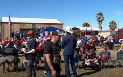 Hundreds gather for trucker convoy rally, call on elected leaders to ‘close the border’