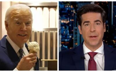 Jesse Watters links Biden’s obsession with ice cream to Alzheimer’s, cites Alzheimer’s Association