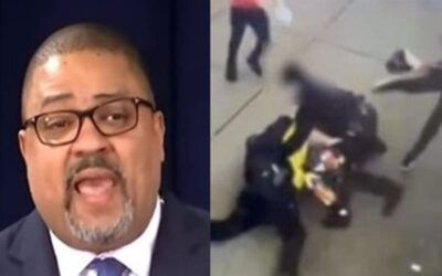 DA Alvin Bragg to charge migrant thugs who beat NYPD cops, defends their release