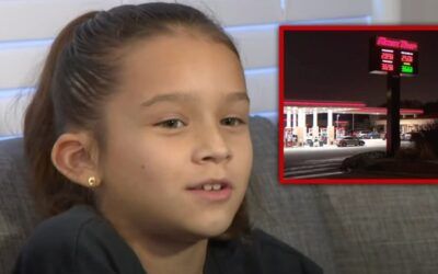 ‘We lost Dad!’: 8-yr-old girl saves little sister after thugs steal car with them inside