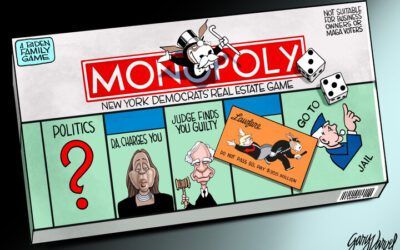 BS daily political cartoons: MONOPOLY, Biden family special edition
