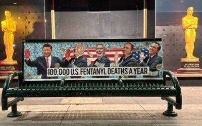 Street artist Sabo hits L.A.’s iconic hotspots with BRUTAL pop-up art ahead of Academy Awards