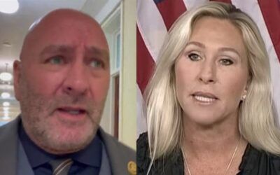 GOP Rep chides MTG, defends Speaker Johnson from ouster attempt: ‘She just made a big mistake, you know’