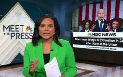 NBC’s Kristen Welker excited to report Biden rakes in $10M ‘record haul’ following SOTU